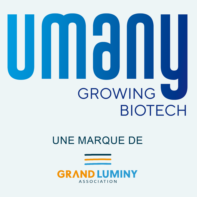 Logo de la structure Umany, pépinière Biotech de Grand Luminy